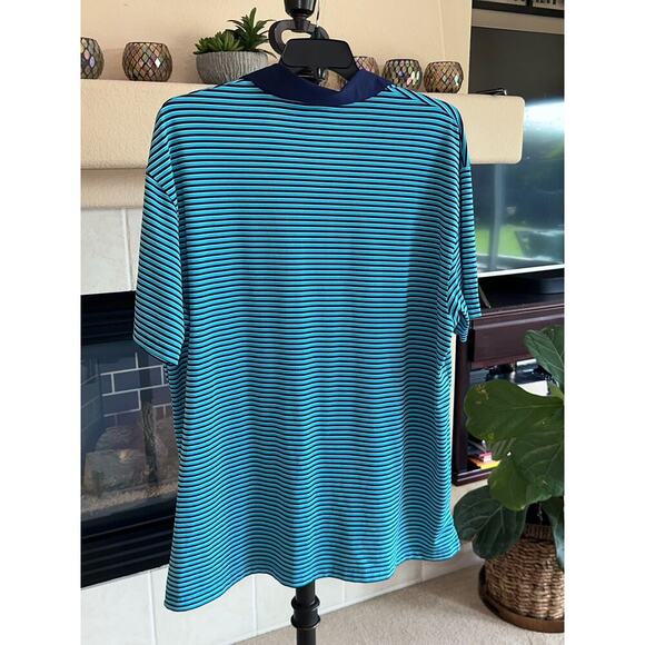 Callaway Men's Refined 3 Color Stripe Short Sleeve Opti-Dri Golf Polo Shirt XXL - Picture 2 of 5